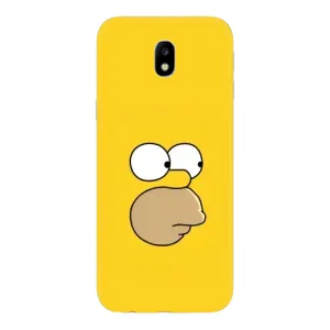 Чjхол з Сімпсонами для Samsung Galaxy J7 2017 (J730F европейская версия) (VPrint) (Гомер)