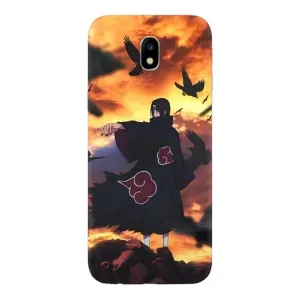 Чохол Ітачи Учіха для Самсунг J7 2017, J7 европейська версія (AlphaPrint) (Ітачі з воронами)