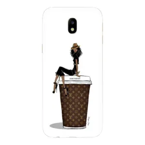 Чохли Луі Вітон для Samsung Galaxy J7 2017 (J730F европейская версия) (AlphaPrint - LOUIS VUITTON) (кава LOUIS VUITTON)