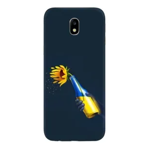 Чохол для Патріота України Samsung Galaxy J7 2017 (J730F европейская версия) - (AlphaPrint) (Коктель молотова)
