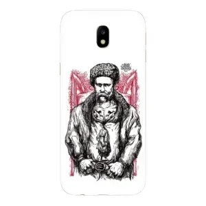 Чохли для Samsung Galaxy J7 2017 (J730F европейская версия) с принтом Тараса Шевченко (AlphaPrint) (Козак Шевченко)