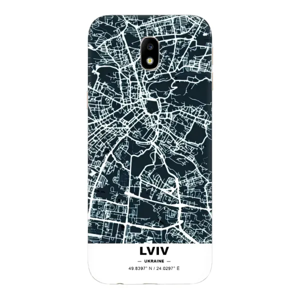 Чохол з принтом «Львів» для Samsung Galaxy J7 2017 (J730F EU)