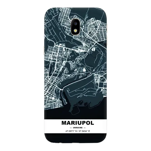 Чохол з принтом «Маріуполь» для Samsung Galaxy J7 2017 (J730F EU)