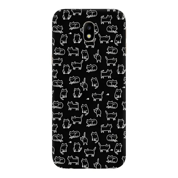 Чехол с принтом «Меленькие котики» для Samsung Galaxy J7 2017 (J730F EU)