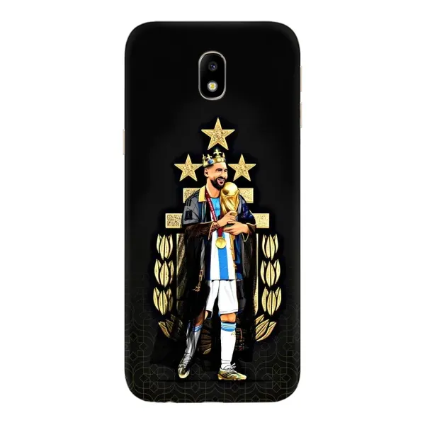 Чехол с принтом «Месси Король» для Samsung Galaxy J7 2017 (J730F EU)
