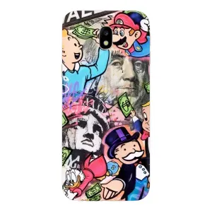 Чохли з крутими принтами для Samsung Galaxy J7 2017 (J730F европейская версия) - (PREMIUMPrint) (Monopoly man)