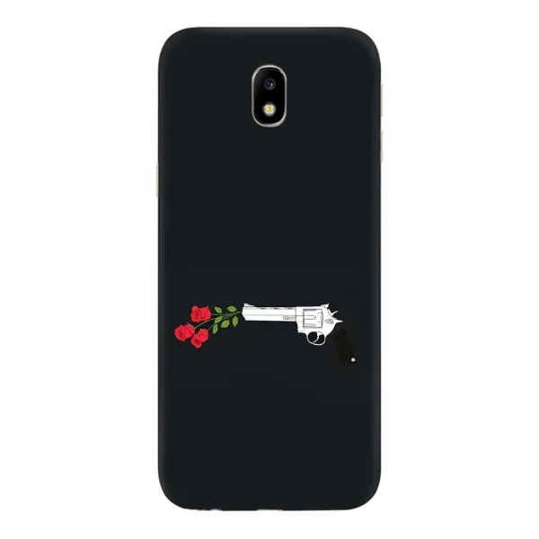 Чехол с принтом «Неожиданные цветы» для Samsung Galaxy J7 2017 (J730F EU)