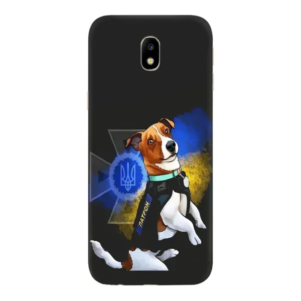 Чехол с принтом «Патрон собачка» для Samsung Galaxy J7 2017 (J730F EU)