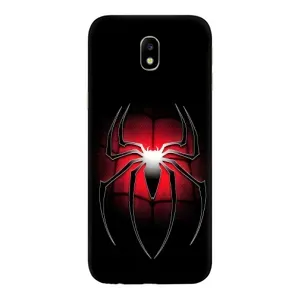 Чохол з людиною павуком для Samsung Galaxy J7 2017 (J730F европейская версия) - (AlphaPrint) (Паук марвел)
