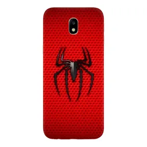 Чохол з людиною павуком для Samsung Galaxy J7 2017 (J730F европейская версия) - (AlphaPrint) (Павук Марвел)