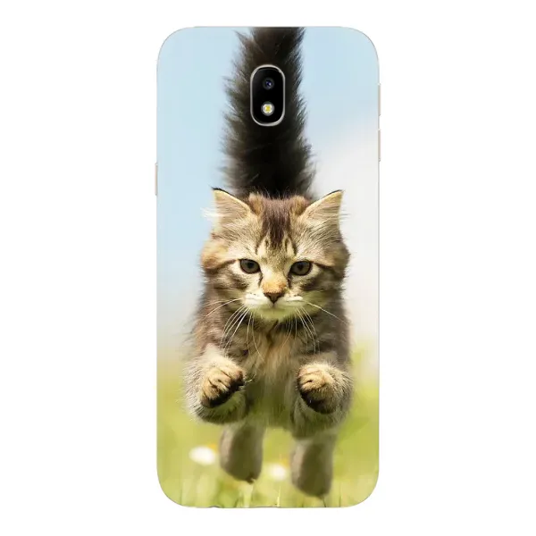 Чехол с принтом «Прыжок кота» для Samsung Galaxy J7 2017 (J730F EU) Чехол с принтом «Прыжок кота» для Samsung Galaxy J7 2017 (J730F EU)