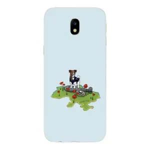 Чехлы с картинкой собаки Патрон для Samsung Galaxy J7 2017 (J730F европейская версия) (AlphaPrint) (Сапер Пес)