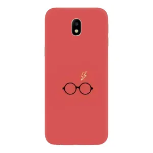 Чохли з Гаррі Поттером для Samsung Galaxy J7 2017 (J730F европейская версия) (AlphaPrint) (шрам та окуляри)