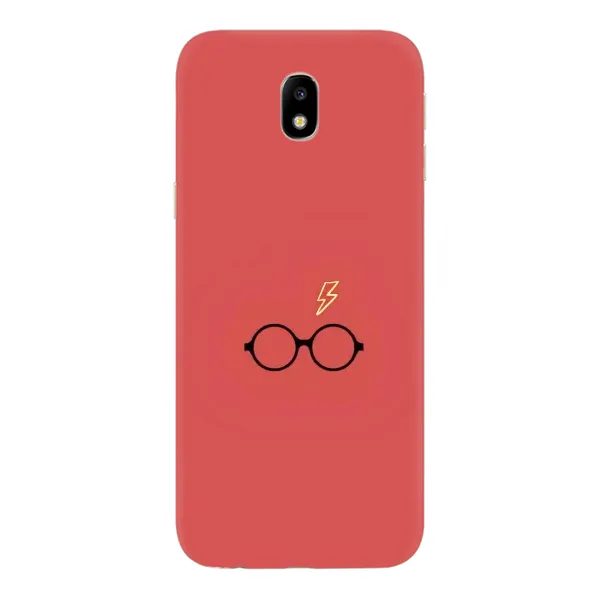 Чехол с принтом «шрам и очки» для Samsung Galaxy J7 2017 (J730F EU)