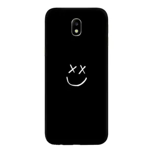 Чохол для Самсунг J7 2017, J7 европейська версія - (AlphaPrint) з принтом (ТОП продажів) (Смайл)