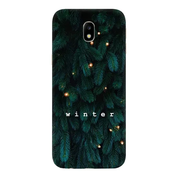 Чехол с принтом «Winter» для Samsung Galaxy J7 2017 (J730F EU)