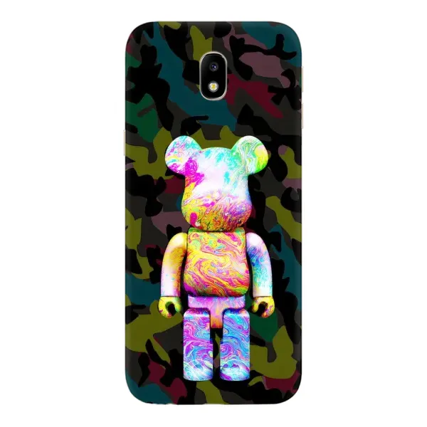 Чехол с принтом «Яркий Bearbrick» для Samsung Galaxy J7 2017 (J730F EU)