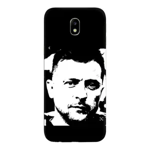 Чохол для Samsung Galaxy J7 2017 (J730F европейская версия) (AlphaPrint - с принтом Зеленського) (Зеленский АРТ)