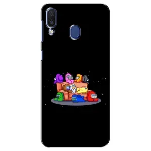 Чехол Амонг Ас для Samsung Galaxy M20 (M205) (AlphaPrint) (Амонг-ас)