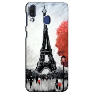 Чохол Ейфелева Вежа Samsung Galaxy M20 (M205) - (AlphaPrint) (Вежа в Парижі)