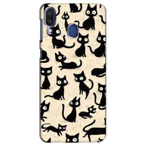 Чохол з малюнком кіт на Samsung Galaxy M20 (M205)