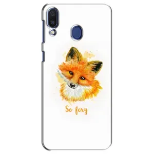 Чехлы с картинкой Лисички для Samsung Galaxy M20 (M205) (VPrint) (Девочка Лиса)