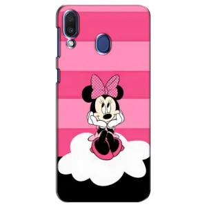 Міккі Маус чохол для Samsung Galaxy M20 (M205) (AlphaPrint - Мультяшні) (Дівчинка Maus)