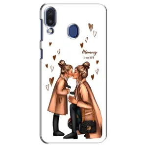 Чохол з друком для Samsung Galaxy M20 (M205) - (Мама з дитинкою) (AlphaPrint) (Донька і мама)