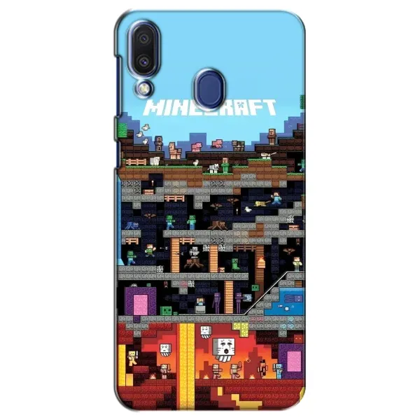 Чехол с принтом «фон Minecraft» для Samsung Galaxy M20 (M205)