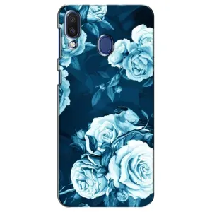Чехлы (ART) Цветы на Samsung Galaxy M20 (M205) (VPrint) (Блактині бутони)