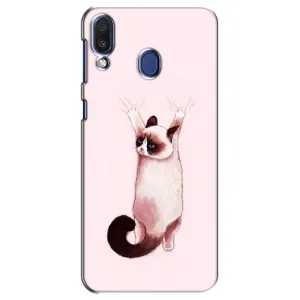 Чохол на Самсунг Ґелексі М20 з Котиками (VPrint) (Котик падає)