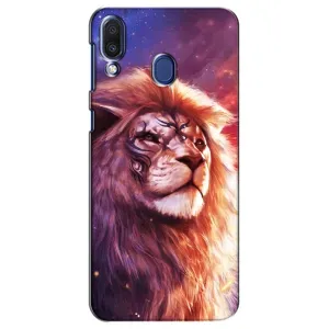 Чохол з картинкою ЛЕВ для Samsung Galaxy M20 (M205) (VPrint) (Красочний Лев)
