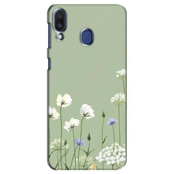 Чохол з принтом «Квіти на зеленому» для Samsung Galaxy M20 (M205)