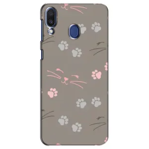 Чохол з малюнком кіт на Samsung Galaxy M20 (M205) (Лапи і вуса)