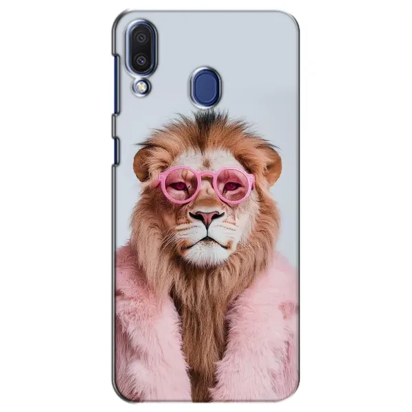 Чохол з принтом «Лев в окулярах» для Samsung Galaxy M20 (M205)
