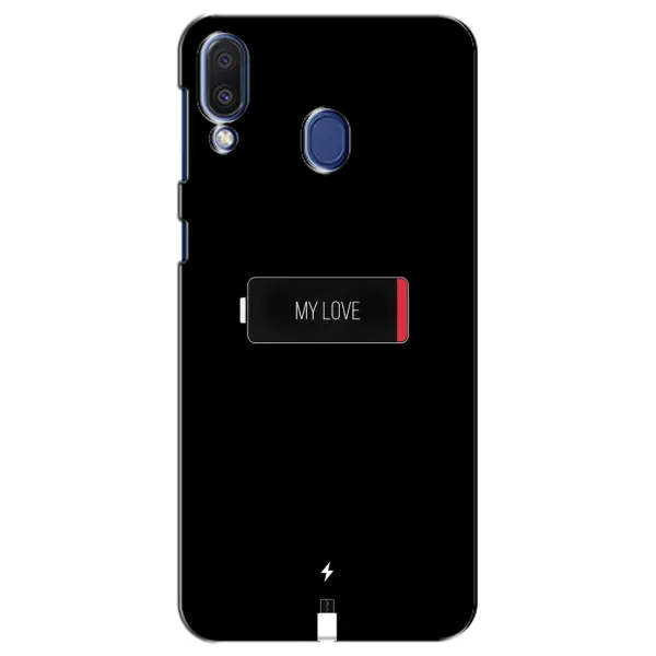 Чехол с принтом «Love battery» для Samsung Galaxy M20 (M205)