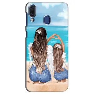 Чохол з друком для Samsung Galaxy M20 (M205) - (Мама з дитинкою) (AlphaPrint) (Мама з донькою)