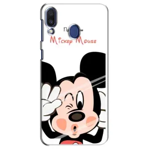 Міккі Маус чохол для Samsung Galaxy M20 (M205) (AlphaPrint - Мультяшні) (Маус Міккі)