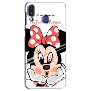 Міккі Маус чохол для Samsung Galaxy M20 (M205) (AlphaPrint - Мультяшні) (Маус Мінні)