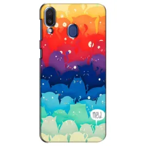 Чохол на Самсунг Ґелексі М20 з Котиками (VPrint) (Mew)