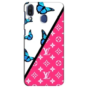 Бренднові Чохли для Samsung Galaxy M20 (M205) - (PREMIUMPrint) (Мода LV)