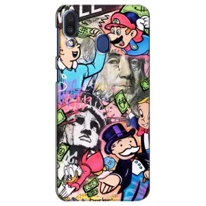 Чохли з крутими принтами для Samsung Galaxy M20 (M205) - (PREMIUMPrint) (Monopoly man)
