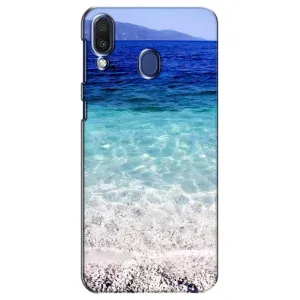 Силіконовий чохол з КАРТИНКАМИ літо для Samsung Galaxy M20 (M205) (AlphaPrint) (Море)