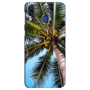 Силіконовий чохол з КАРТИНКАМИ літо для Samsung Galaxy M20 (M205) (AlphaPrint) (Пальма)