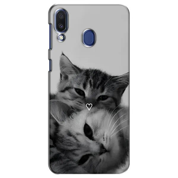 Чохол з принтом «Пара котів» для Samsung Galaxy M20 (M205)
