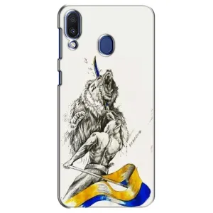 Чехлы Доброго вечора, ми за України для Самсунг М20 (AlphaPrint) (Победа)