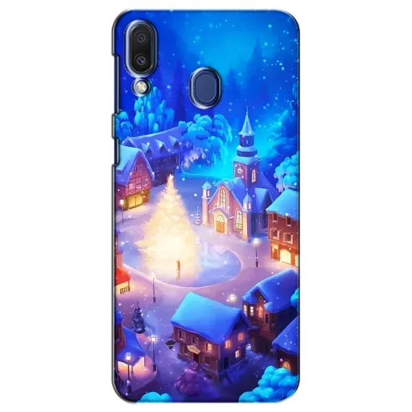 Чехол с принтом «Рождественский город» для Samsung Galaxy M20 (M205)