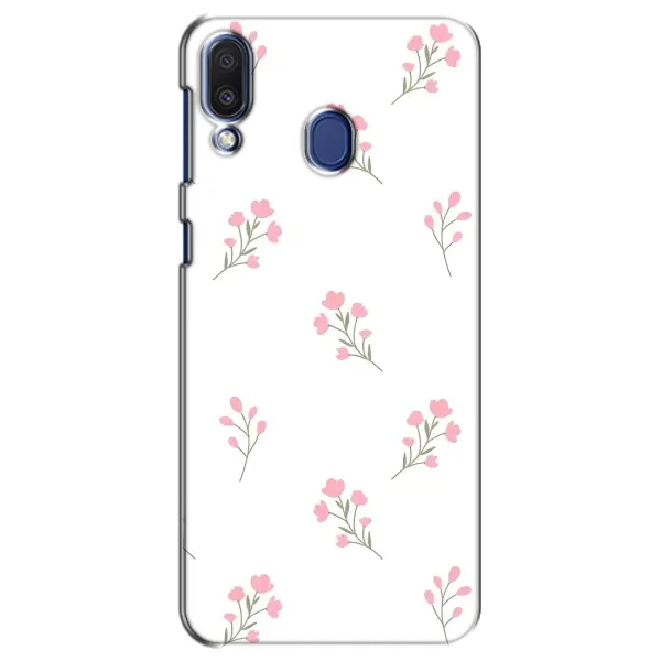 Чохол з принтом «Рожеві квіти» для Samsung Galaxy M20 (M205)