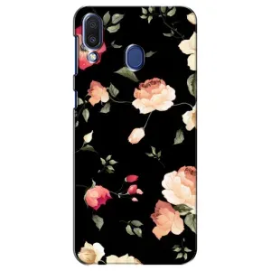 Чохли з квітами для Samsung Galaxy M20 (M205) (VPrint) (Трояндочки)