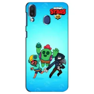 Чехлы Brawl Stars для Samsung Galaxy M20 (M205) (AlphaPrint) (Тріо героїв)